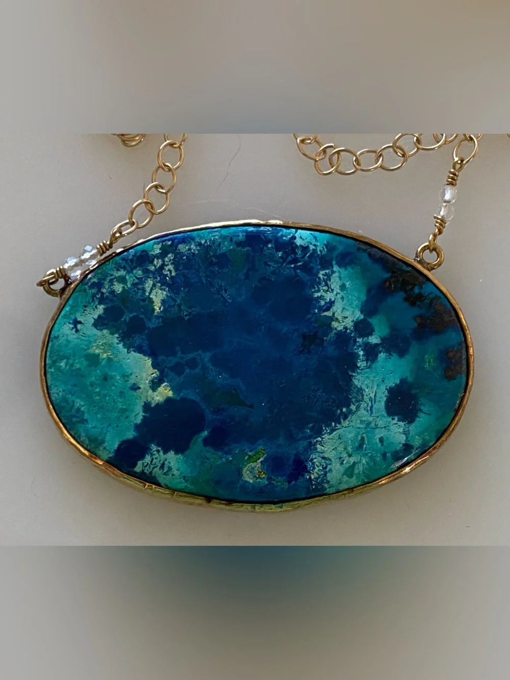 Bahgsu Jewelry Azurite Pendant